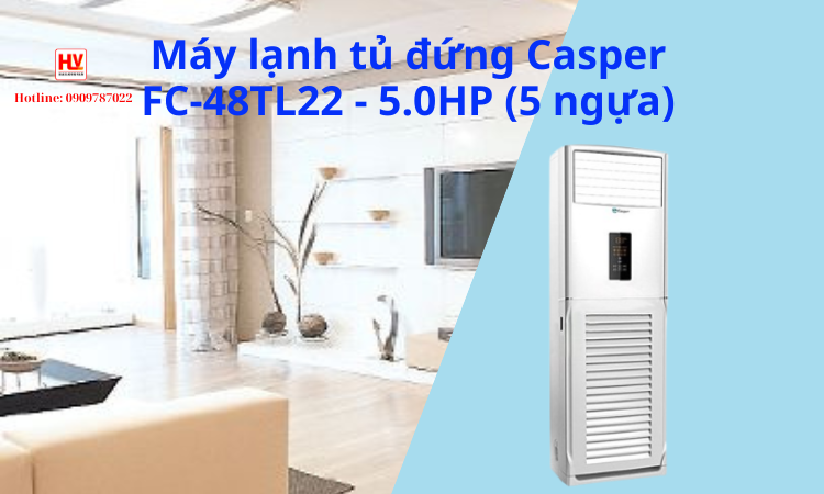 máy lạnh tủ đứng casper FC-48TL22